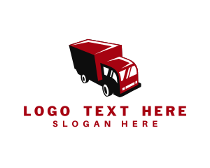 Truck Transport Shipping logo