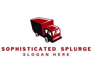 Truck Transport Shipping Logo