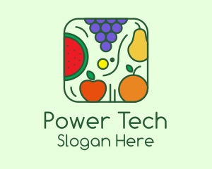 Fruit Food App  Logo