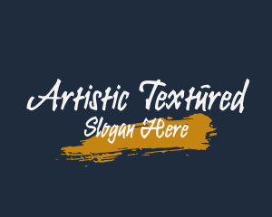 Brush Graffiti Mural Wordmark logo design