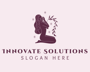 Nude Female Model Logo