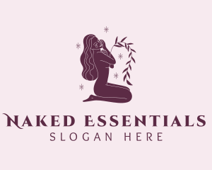 Nude Female Model logo design