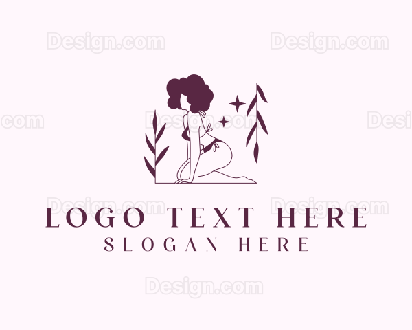 Afro Bikini Fashion Logo