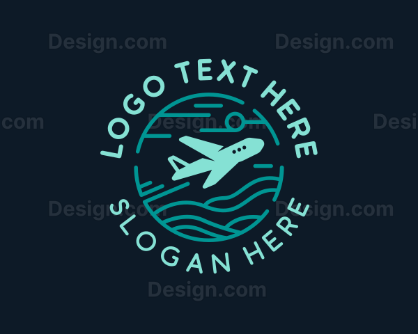 Airplane Flight Forwarding Logo