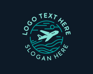 Airplane Flight Forwarding Logo