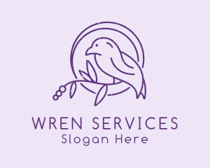 Avian Bird Plant logo