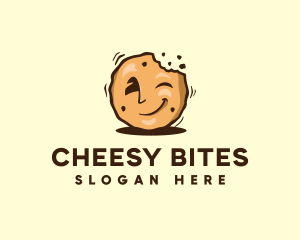 Cartoon Food Cookie logo design