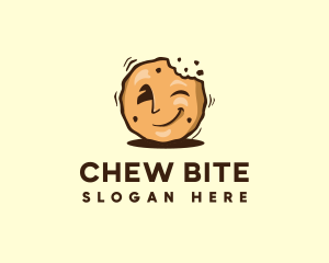 Cartoon Food Cookie logo design