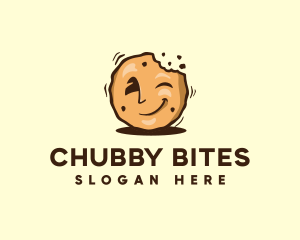 Cartoon Food Cookie logo design