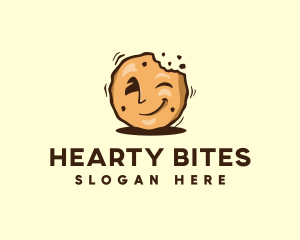 Cartoon Food Cookie logo design