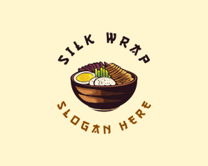 Korean Asian Food logo design