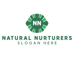 Natural Plant Landscaping  logo design