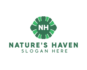 Natural Plant Landscaping  logo design