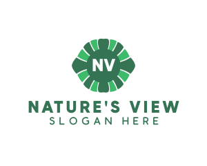 Natural Plant Landscaping  logo design