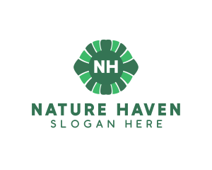 Natural Plant Landscaping  logo design