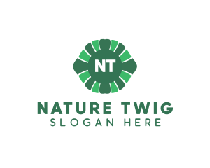 Natural Plant Landscaping  logo design