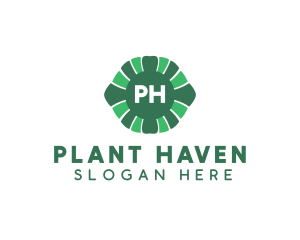 Natural Plant Landscaping  logo design