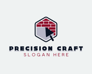 Masonry Trowel Construction logo design