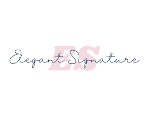 Makeup Artist Signature Cosmetics logo design