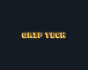 Cyber Tech Glow logo design