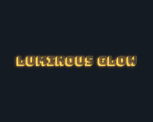 Cyber Tech Glow logo design