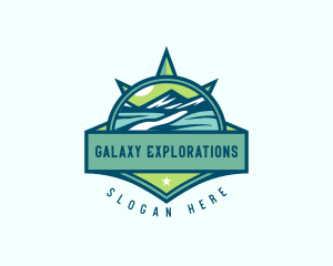 Mountain Path Location logo design