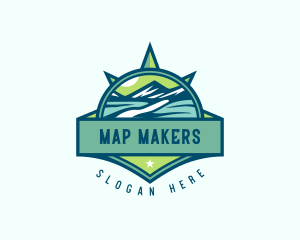 Mountain Path Location logo design