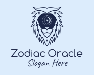 Astral Zodiac Lion logo