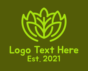 Green Botanical Garden  logo