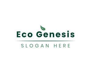 Generic Natural Eco logo design