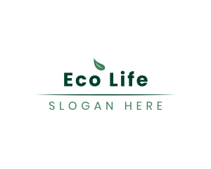 Generic Natural Eco logo design