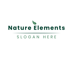 Generic Natural Eco logo design