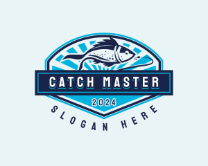 Fishing Hook Seafood logo