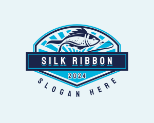 Fishing Hook Seafood logo design