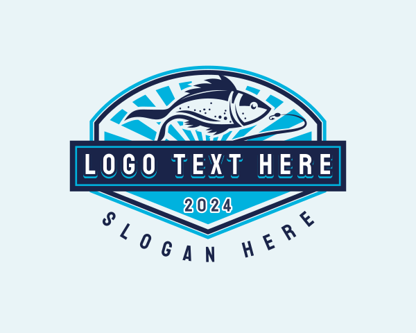 Fishing logo example 4