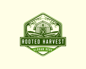 Agriculture Farming Barn logo design