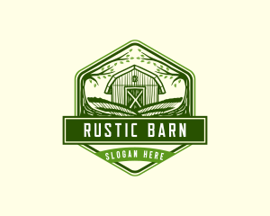 Agriculture Farming Barn logo design