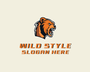 Wild Bear Gaming logo design