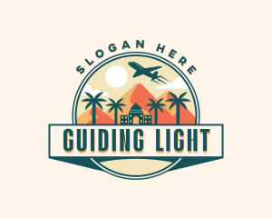 Tourist Travel Vacation logo design