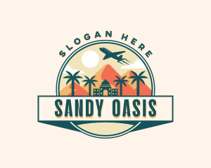 Tourist Travel Vacation logo design