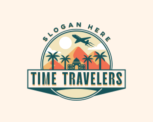 Tourist Travel Vacation logo design