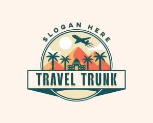 Tourist Travel Vacation logo design