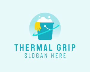Cleaning Bucket Glove logo