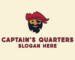 Pirate Sailor Cartoon logo