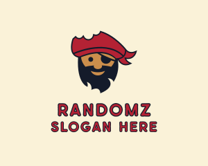 Pirate Sailor Cartoon logo