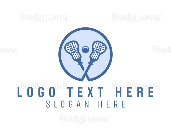 Sports Lacrosse Sticks Logo