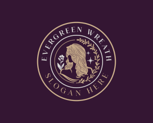 Luxury Woman Hair Salon logo design