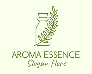 Natural Essential Oil logo design