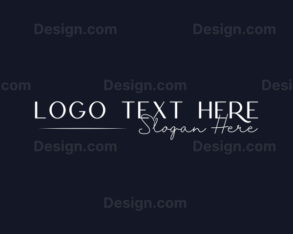 Luxurious Feminine Brand Logo