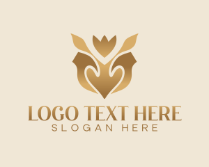 Floral Wellness Hand logo